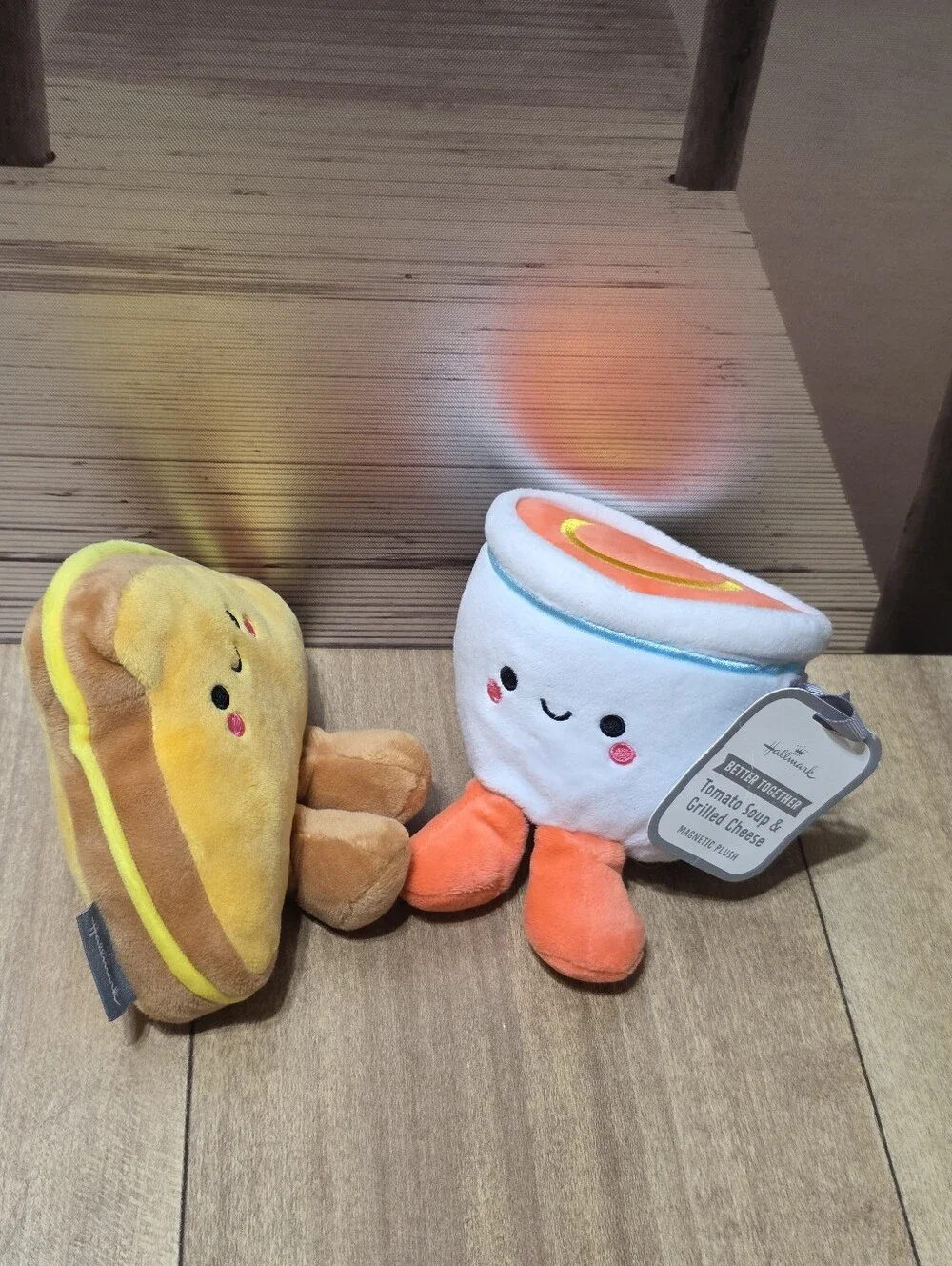 Hallmark Better Together Magnetic Tomato Soup & Grilled Cheese Plush Hallmark